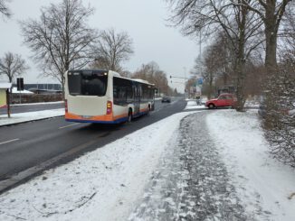 Busverkehr in Wiesbaden läuft nach Wetterberuhigung wieder an