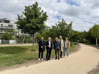Neue Fuß und Radverbindung in Kastel verbindet Quartier direkt mit Rheinpromenade