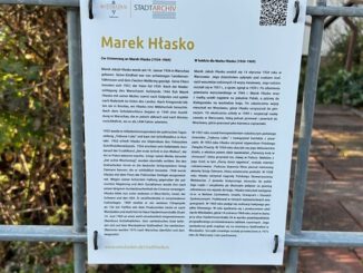 Wiesbaden bringt Gedenktafel am Sterbehaus von Marek Hłasko an