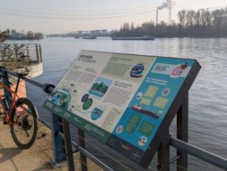 Wiesbaden ergänzt Uferwege mit interaktiven Infotafeln